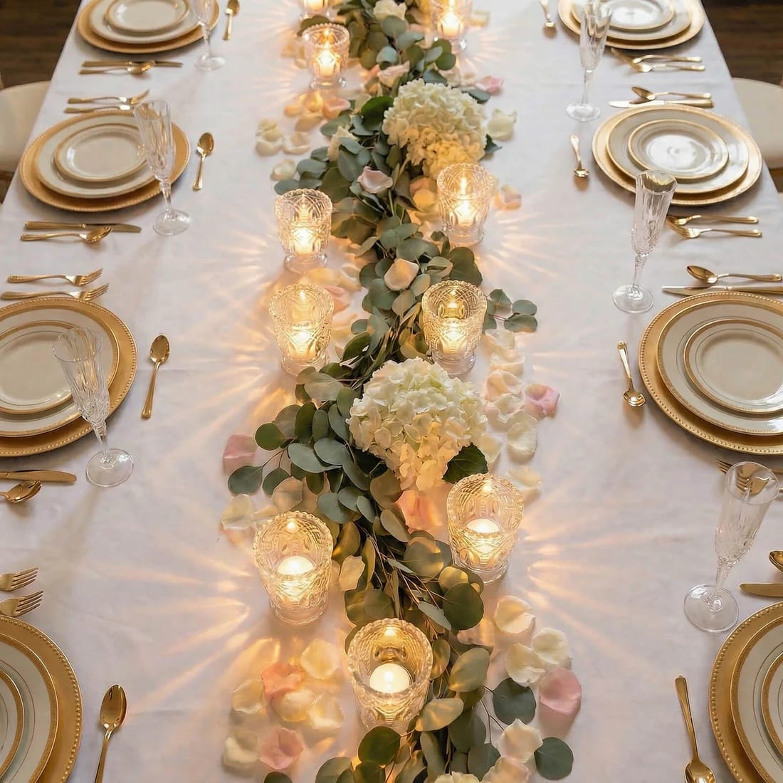 6 Clear 3 in Glass Candle Holders with Textured Vintage Design