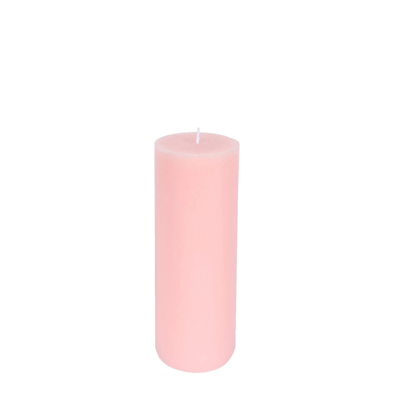 12 Dripless Round Unscented Pillar Candles