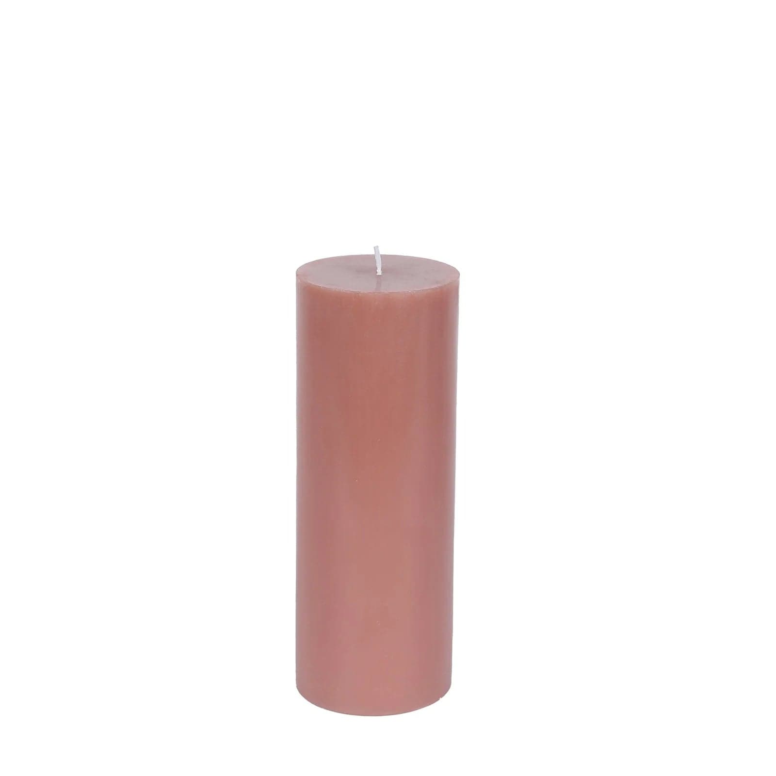 12 Dripless Round Unscented Pillar Candles