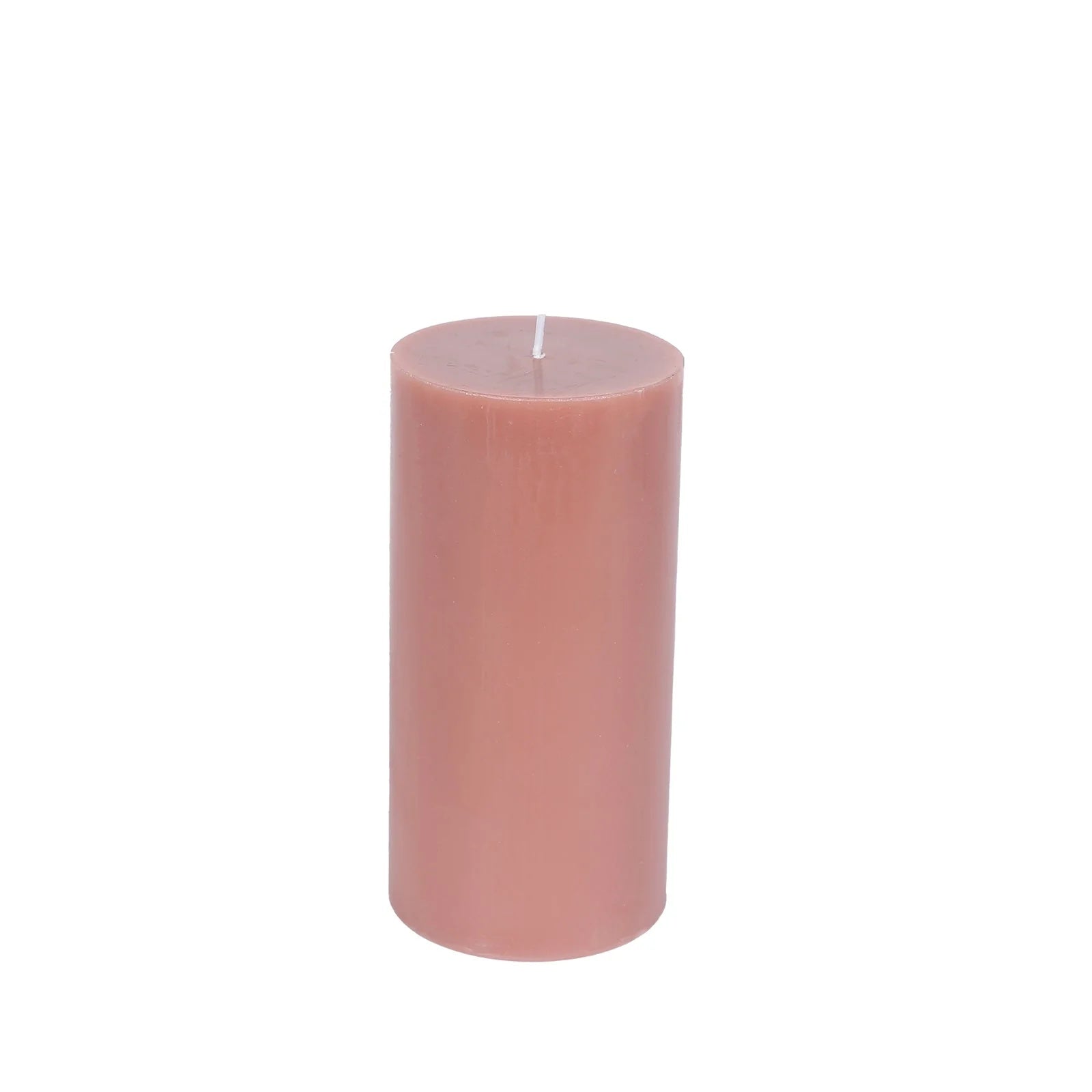 12 Dripless Round Unscented Pillar Candles