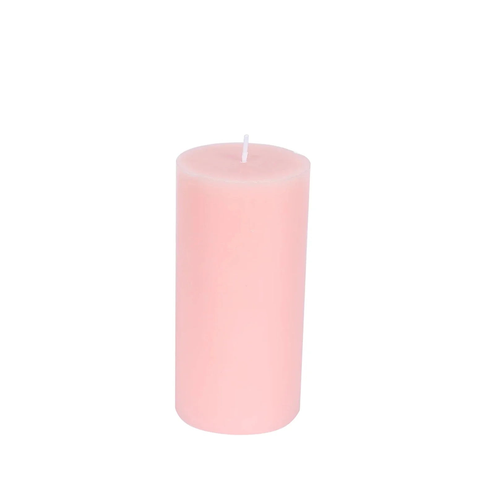 6 Dripless 3x6 in Round Unscented Pillar Candles