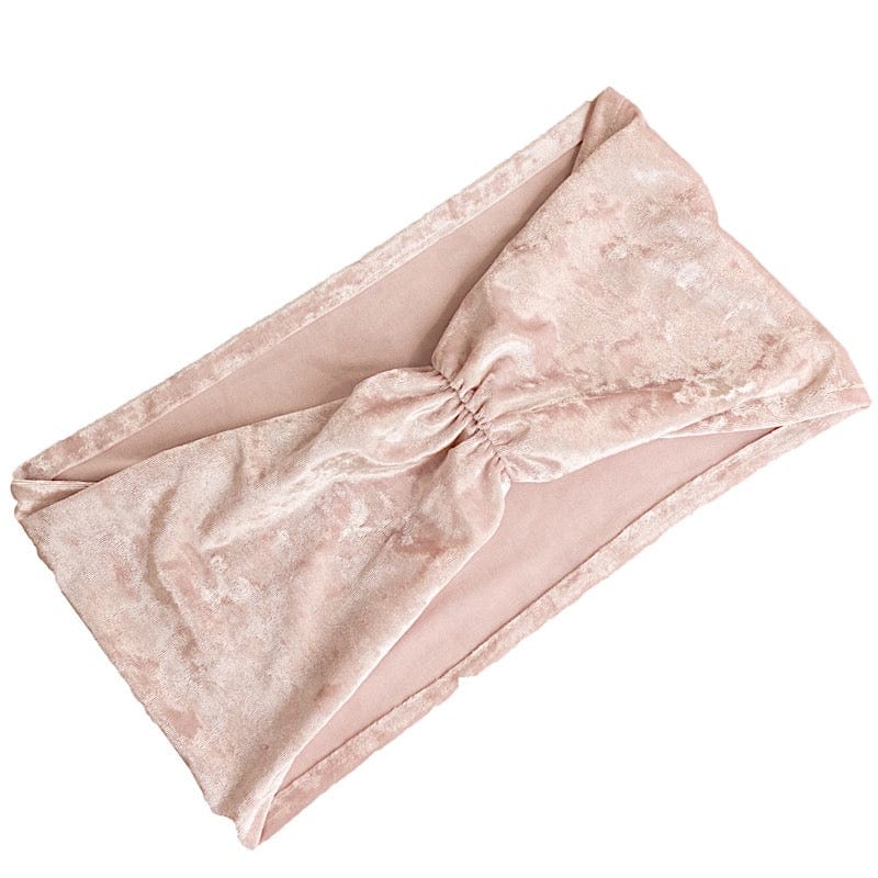 5 Crushed Velvet Chair Sashes with Wide Ruffle Style