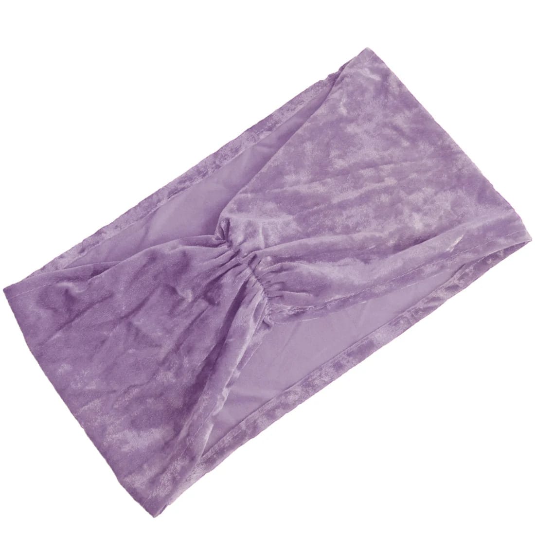 5 Crushed Velvet Chair Sashes with Wide Ruffle Style