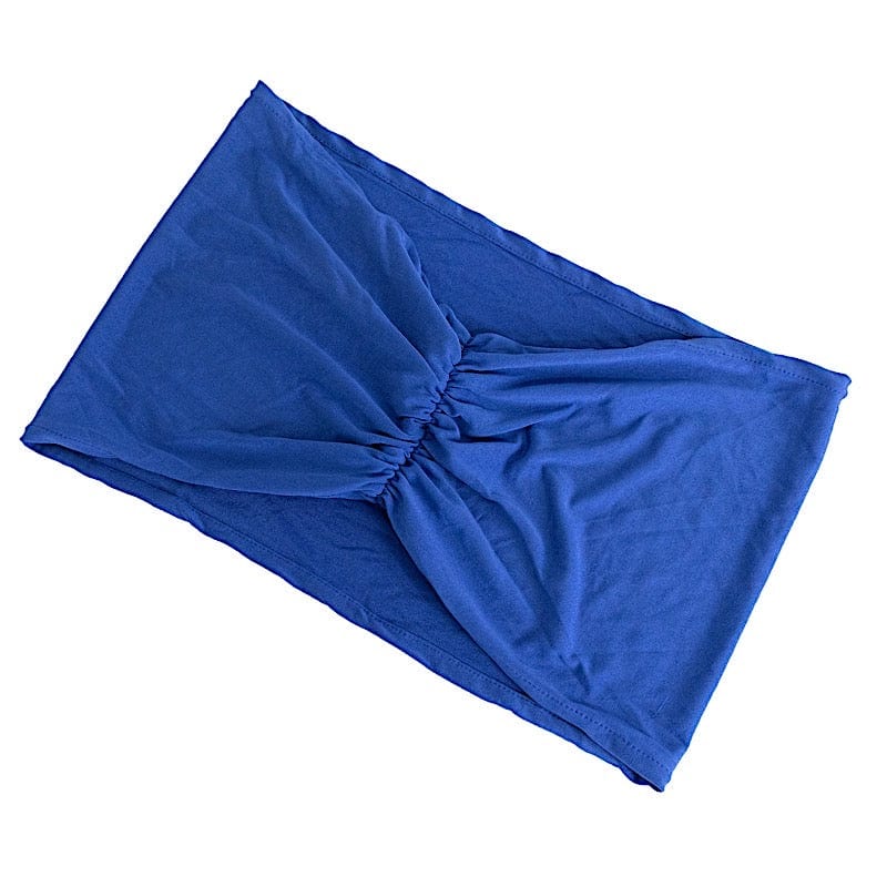 5 Ruffled Spandex Chair Sashes Band