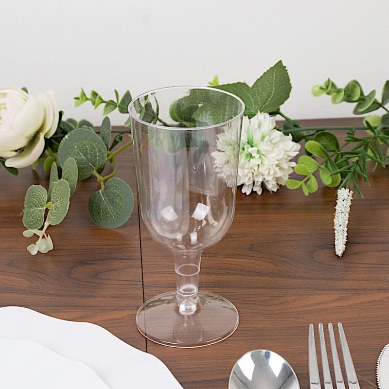 12 pcs 5 oz Disposable Plastic Party Champagne Flutes Glasses