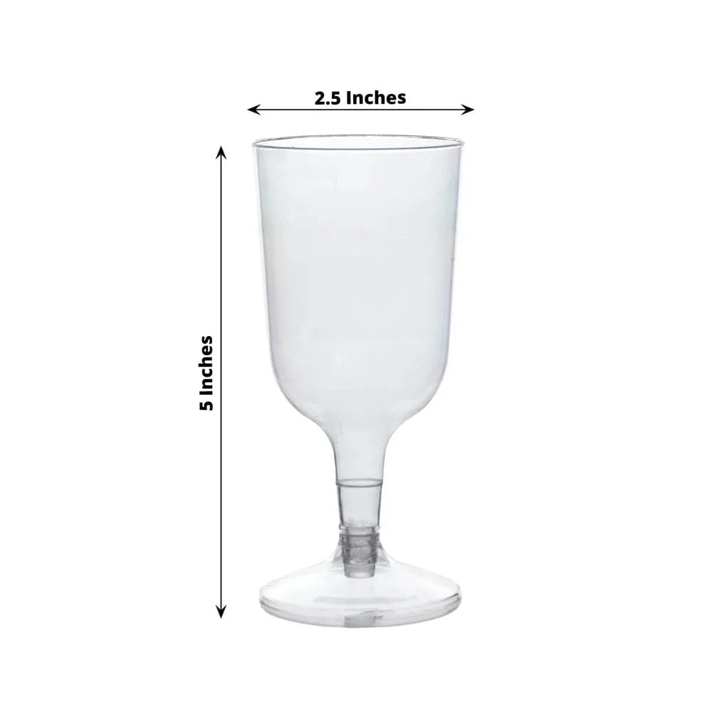 12 pcs 5 oz Disposable Plastic Party Champagne Flutes Glasses