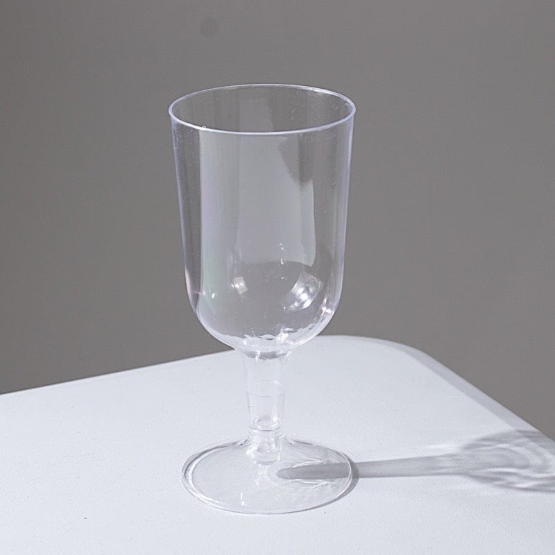 12 pcs 5 oz Disposable Plastic Party Champagne Flutes Glasses