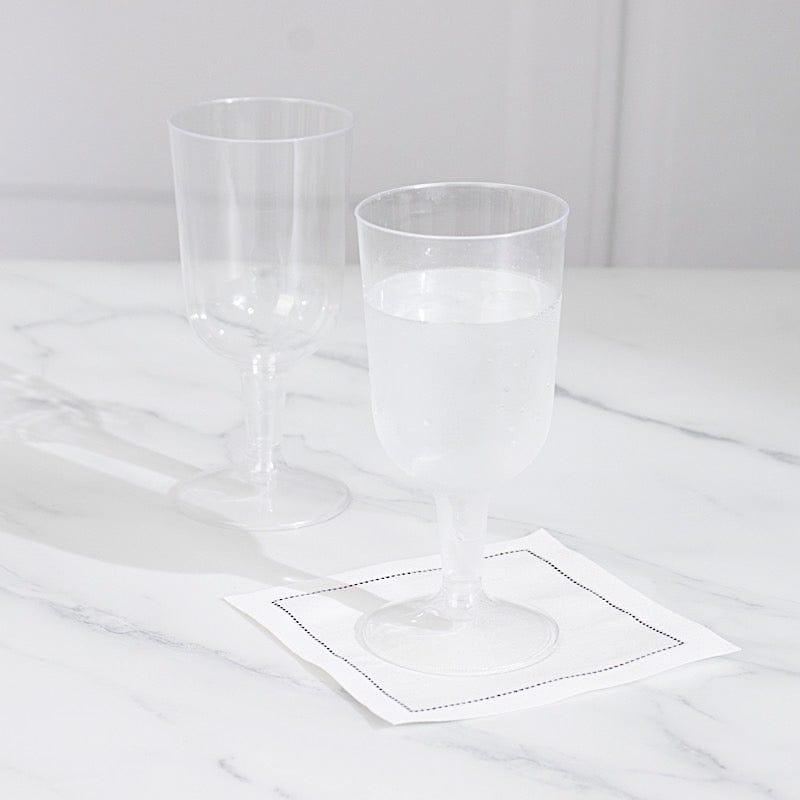 12 pcs 5 oz Disposable Plastic Party Champagne Flutes Glasses