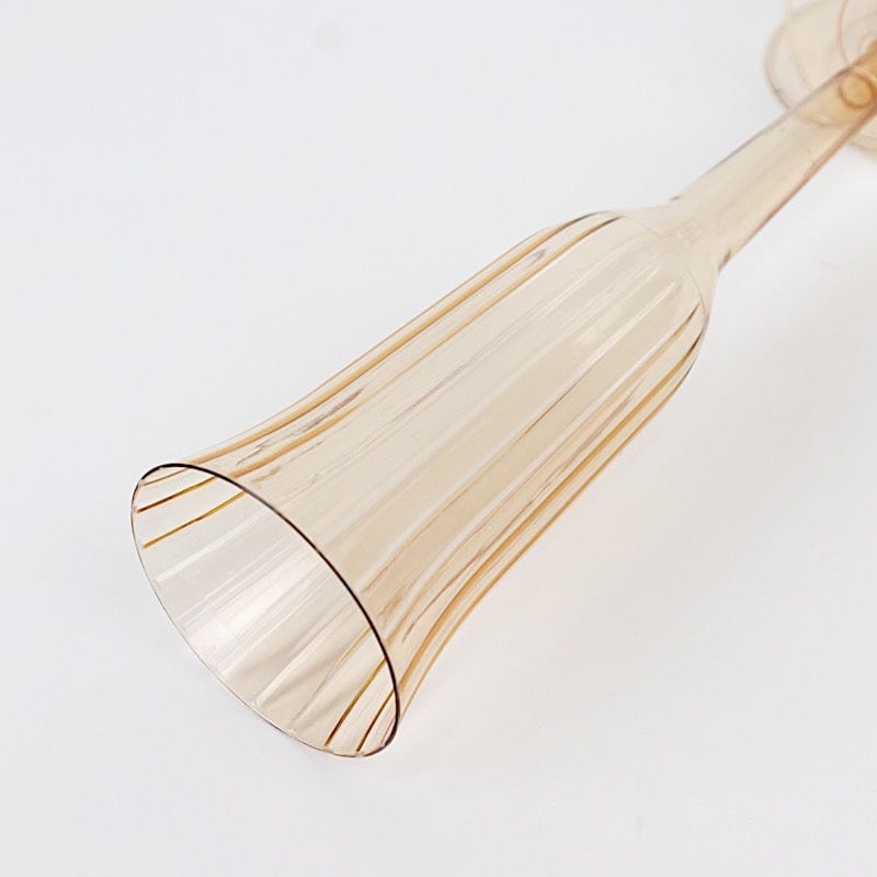 12 pcs 6 oz Disposable Plastic Party Champagne Flutes