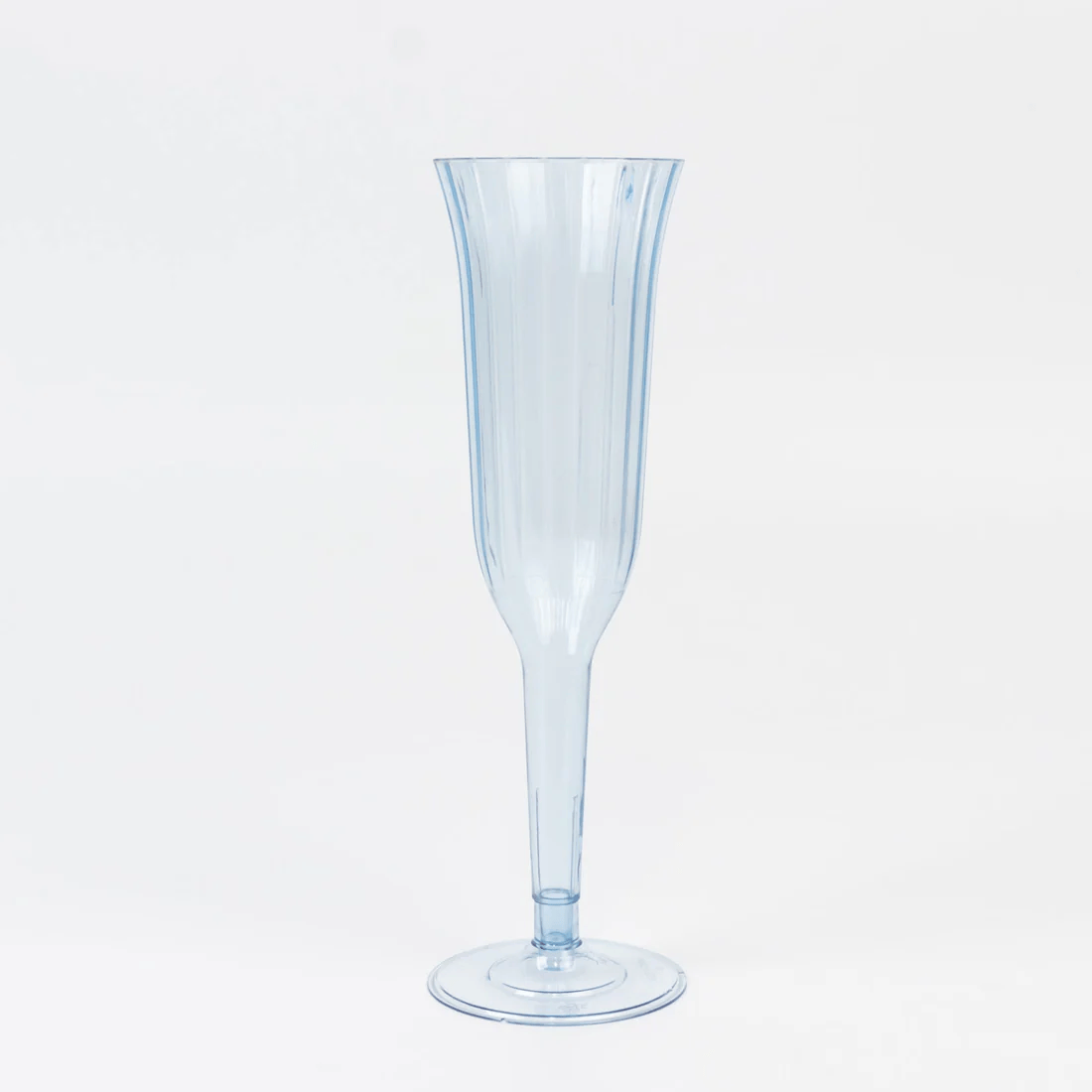 24 pcs 6 oz Disposable Plastic Party Champagne Flutes