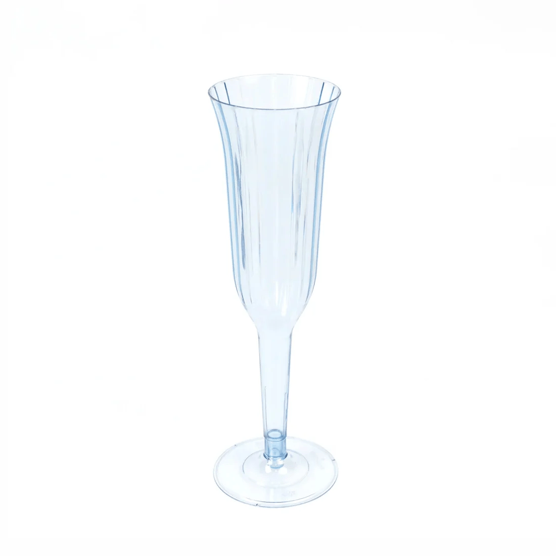 24 pcs 6 oz Disposable Plastic Party Champagne Flutes
