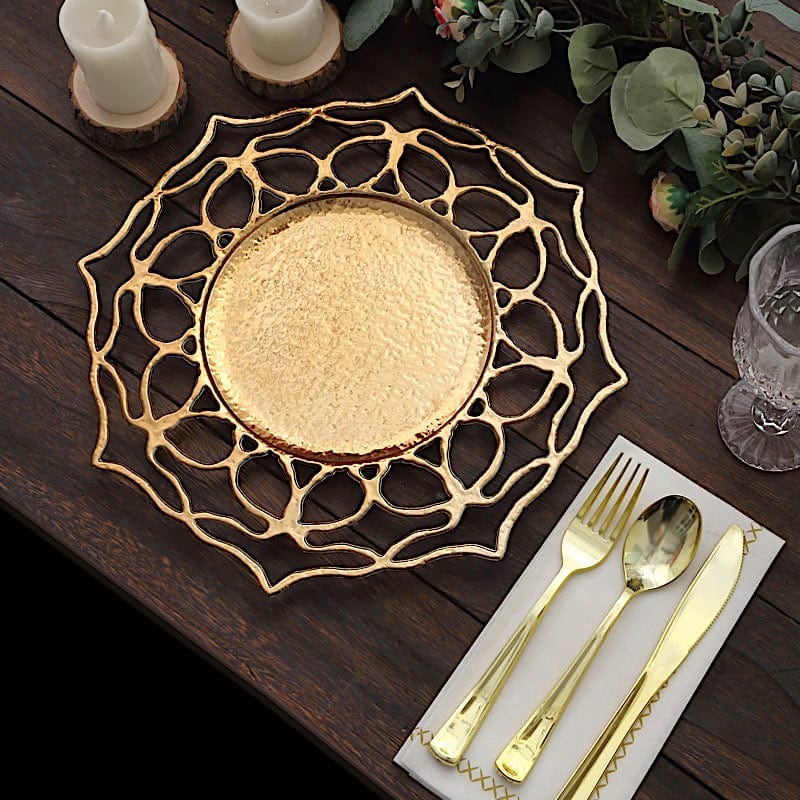 Gold Charger Plates, Wedding Charger Plate, Acrylic Charger Plate, Table  Charger Plate, Custom Plates, Placemats Sets, Round Placemats, 