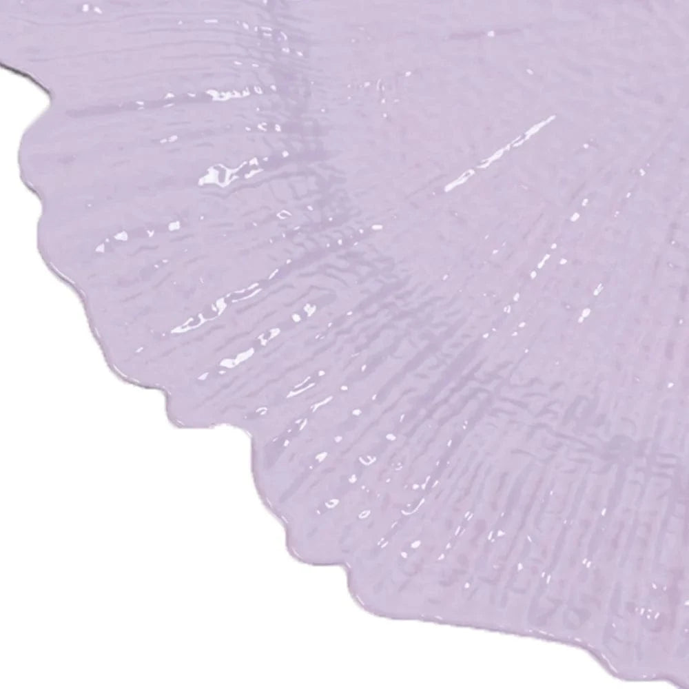 6 pcs 13 in Round Textured Acrylic Charger Plates