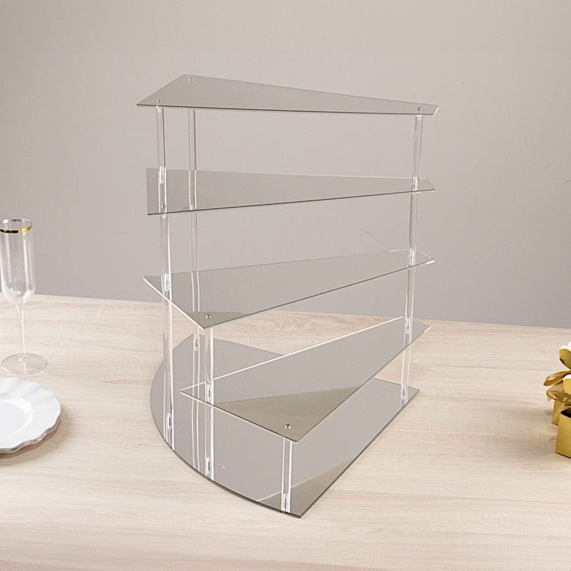 17 in Acrylic Cupcake Display Stand Spiral Stairway Design