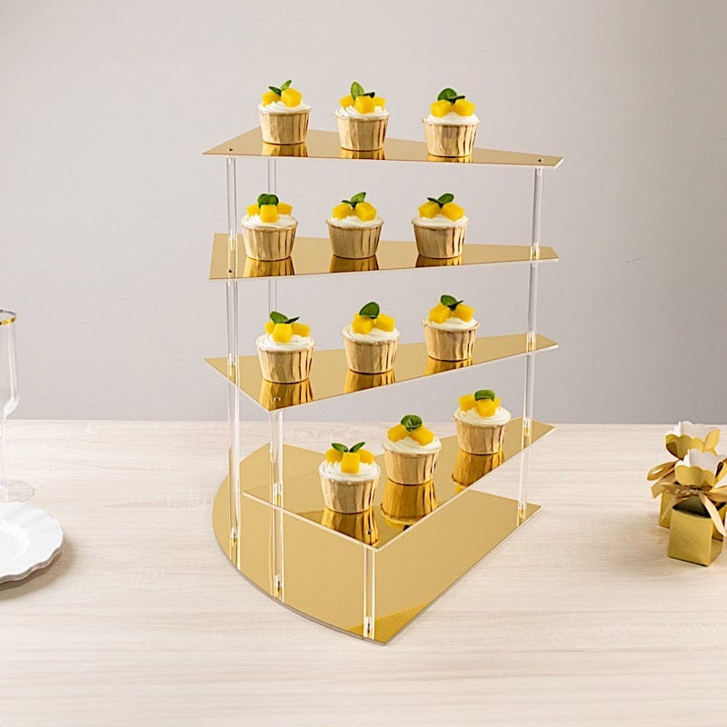 17 in Acrylic Cupcake Display Stand Spiral Stairway Design