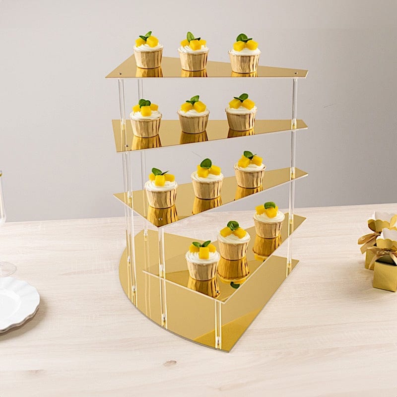 17 in Acrylic Cupcake Display Stand Spiral Stairway Design