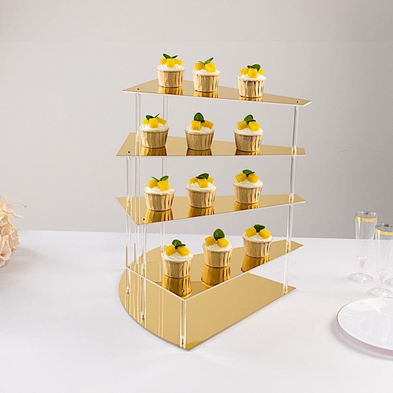 17 in Acrylic Cupcake Display Stand Spiral Stairway Design