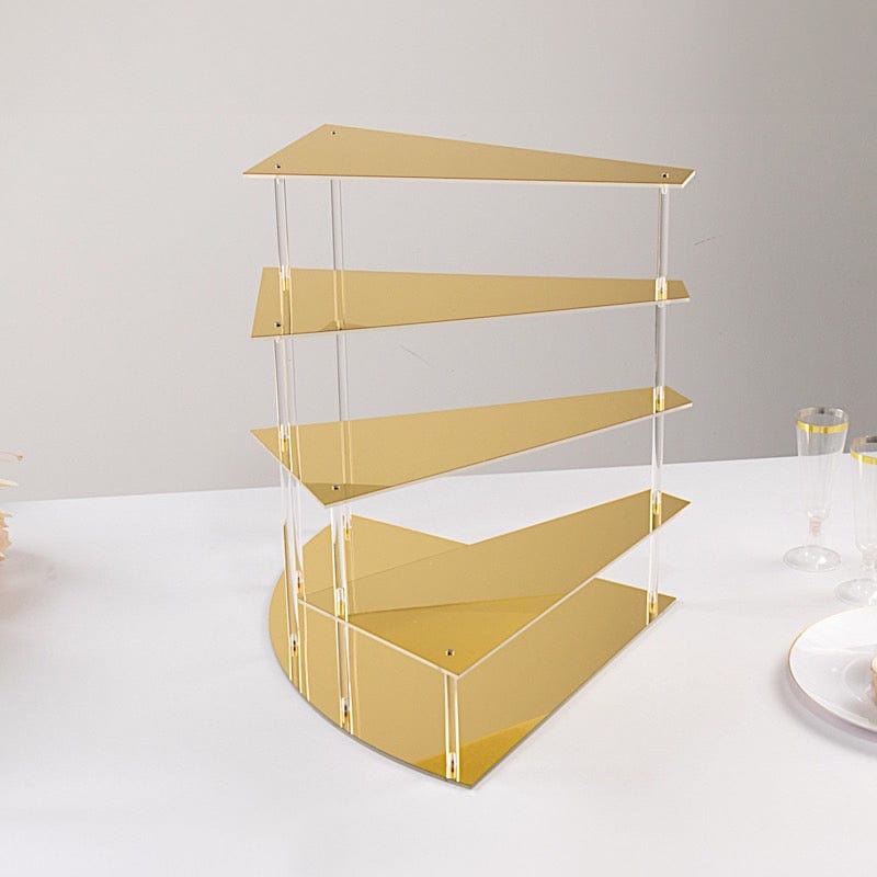 17 in Acrylic Cupcake Display Stand Spiral Stairway Design