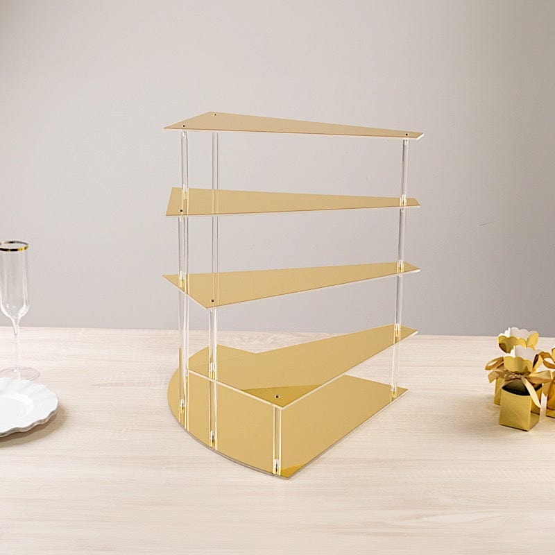 17 in Acrylic Cupcake Display Stand Spiral Stairway Design