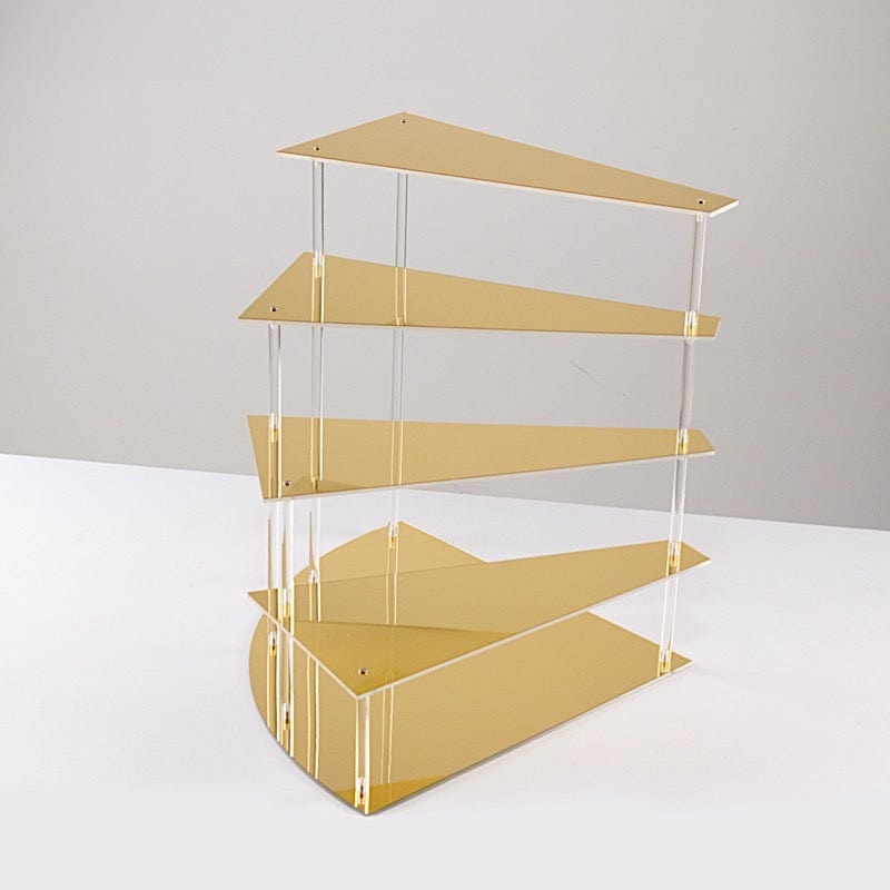 17 in Acrylic Cupcake Display Stand Spiral Stairway Design