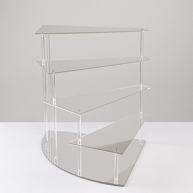 17 in Acrylic Cupcake Display Stand Spiral Stairway Design