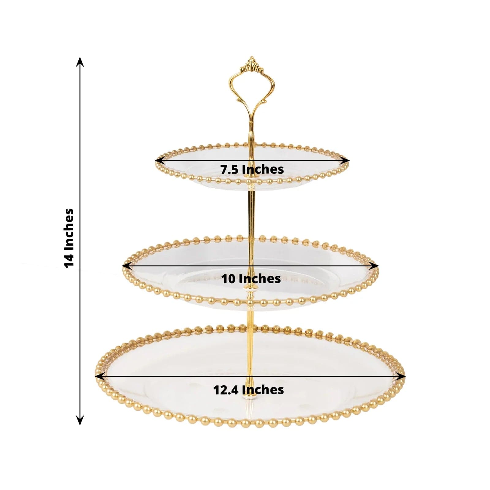 3-Tier Clear 14