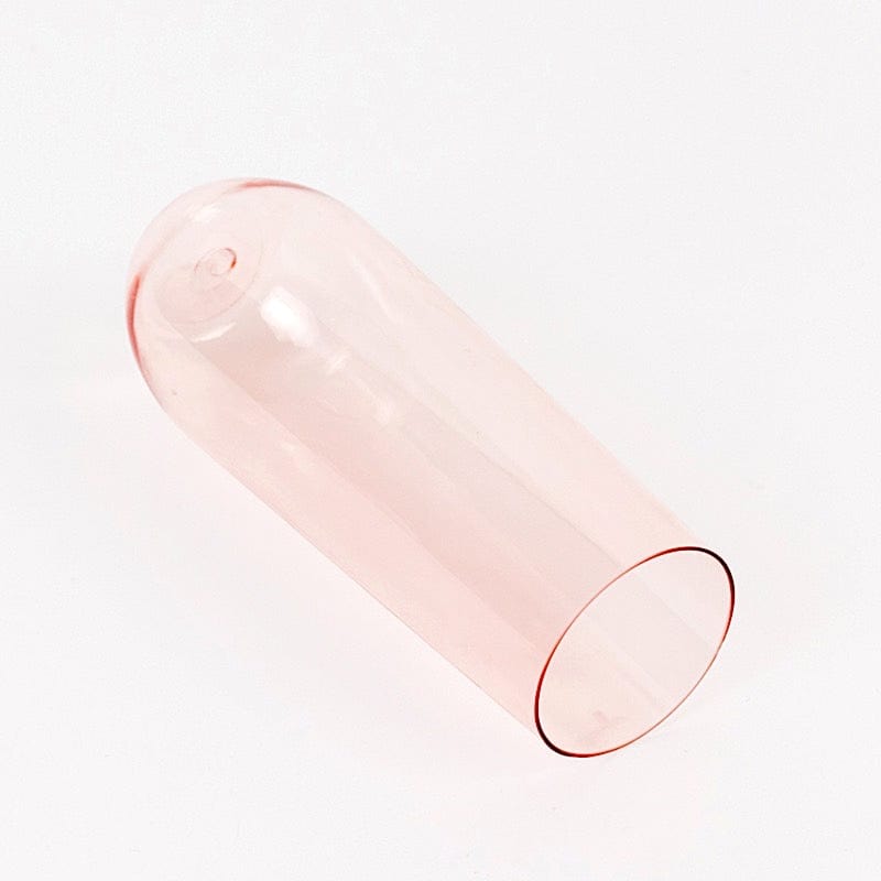 12 pcs 9 oz Disposable Plastic Champagne Stemless Flutes