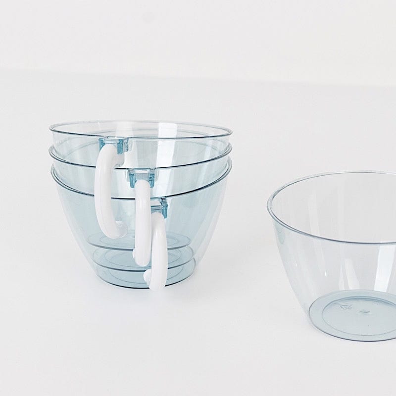 25 pcs 6 oz. Disposable Plastic Coffee Cups Glasses