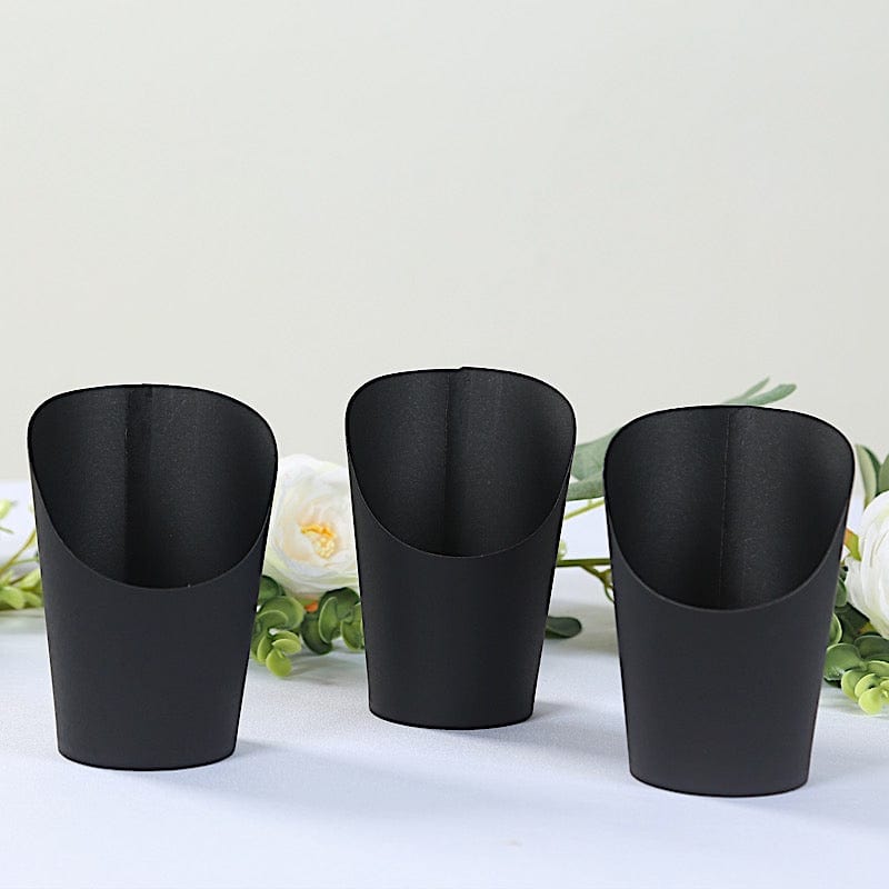 50 Natural 14 oz Round Disposable Paper Cups Popcorn Snack Boxes