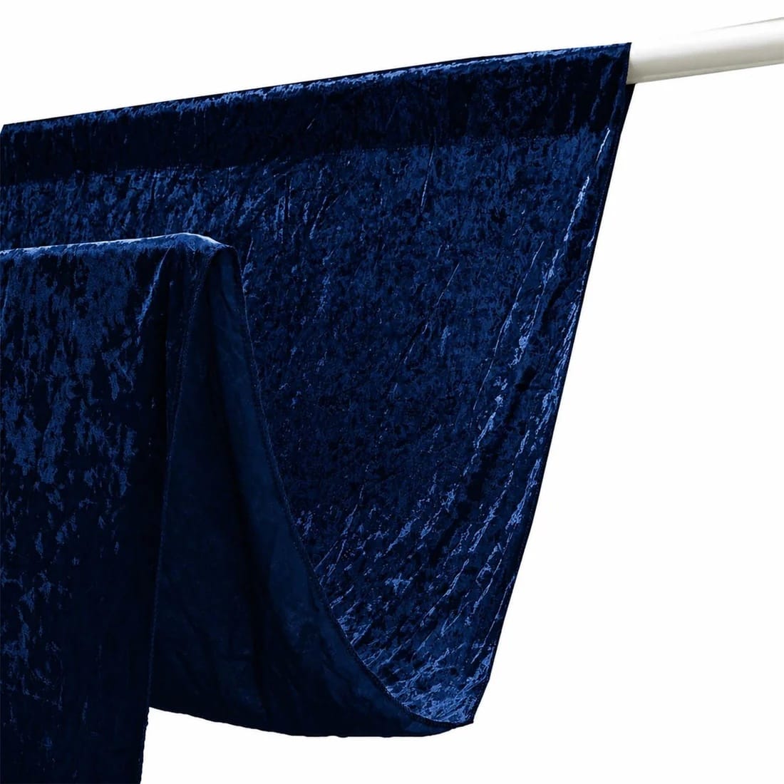 10 feet x 14 feet Premium Crushed Velvet Backdrop Curtain with Rod Pocket