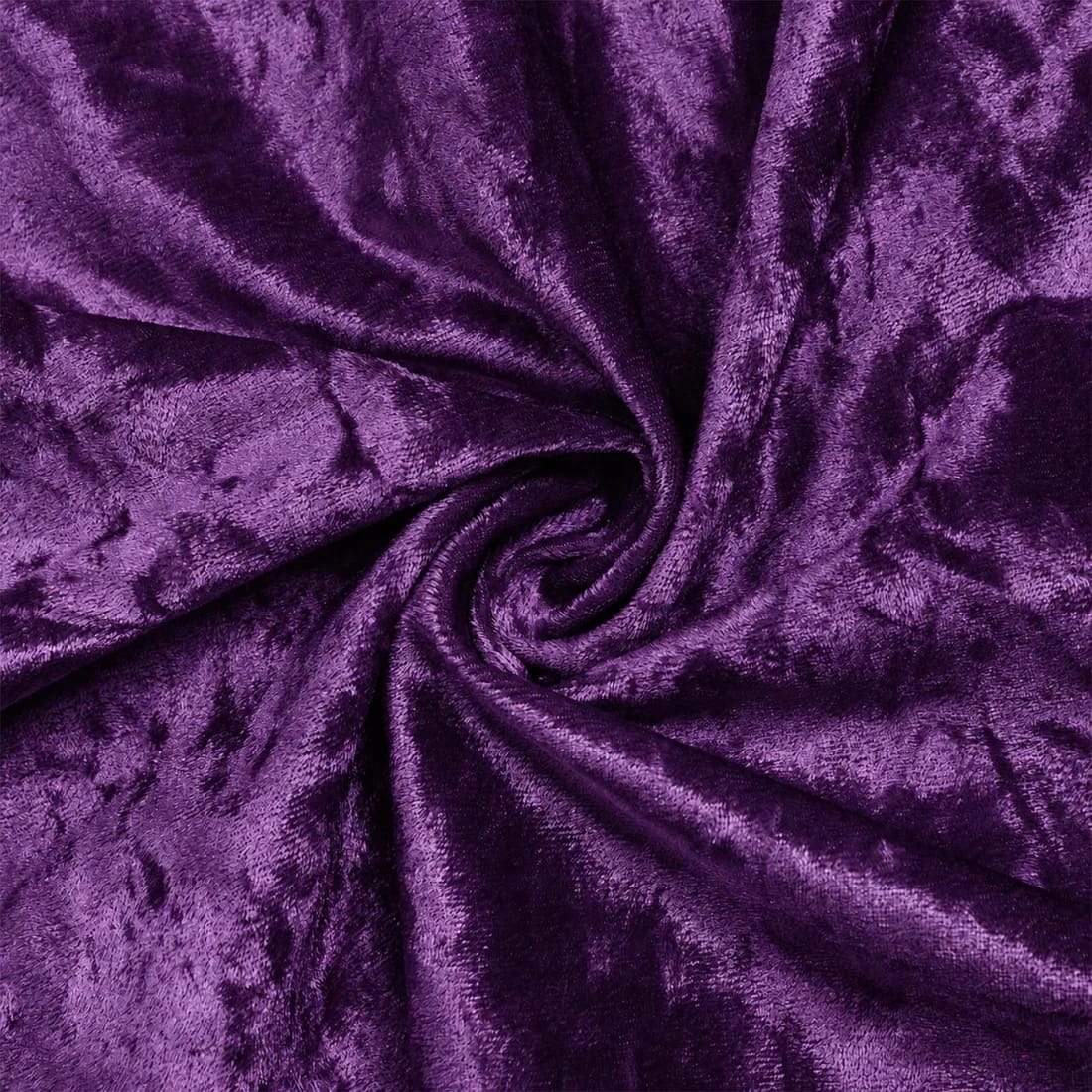 10 feet x 14 feet Premium Crushed Velvet Backdrop Curtain with Rod Pocket