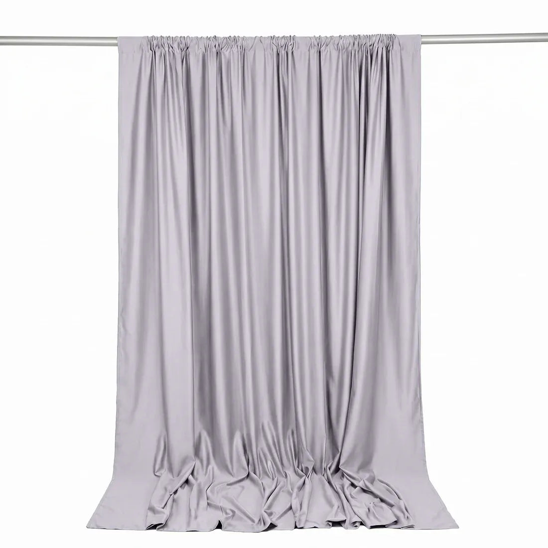 10 ft x 10 ft Polyester Backdrop Curtain Drape Panel with Rod Pocket
