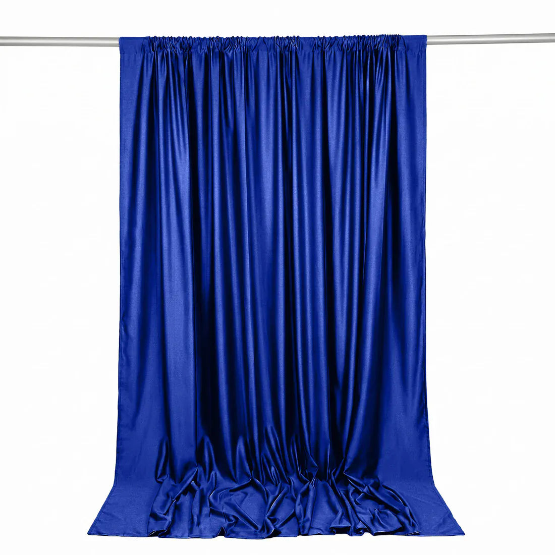 10 ft x 10 ft Polyester Backdrop Curtain Drape Panel with Rod Pocket