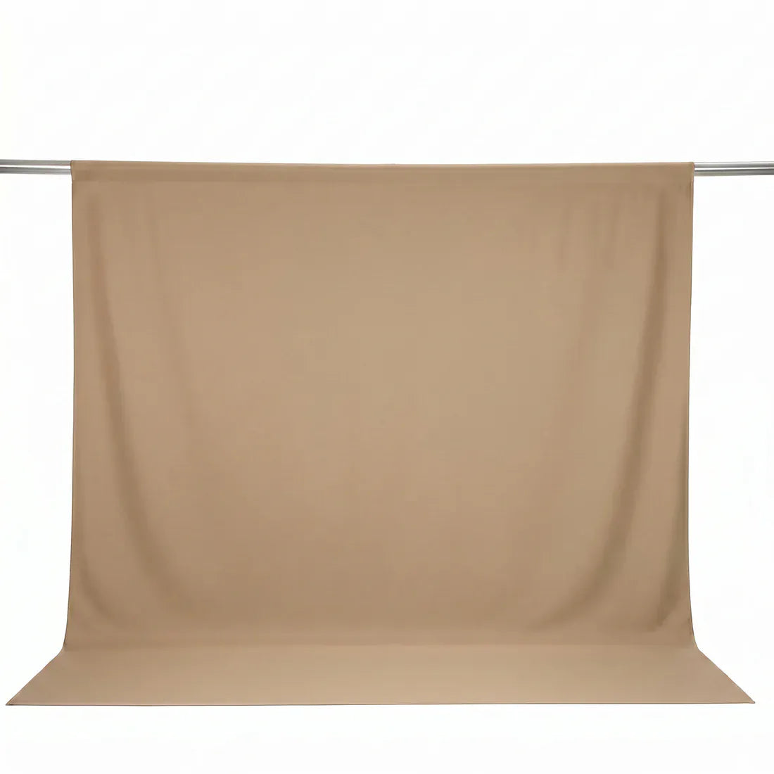 10 ft x 10 ft Polyester Backdrop Curtain Drape Panel with Rod Pocket