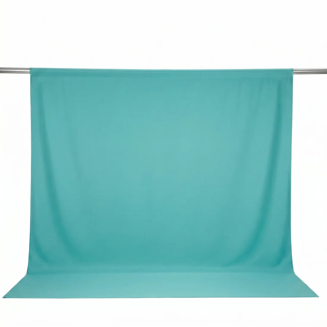 10 ft x 10 ft Polyester Backdrop Curtain Drape Panel with Rod Pocket