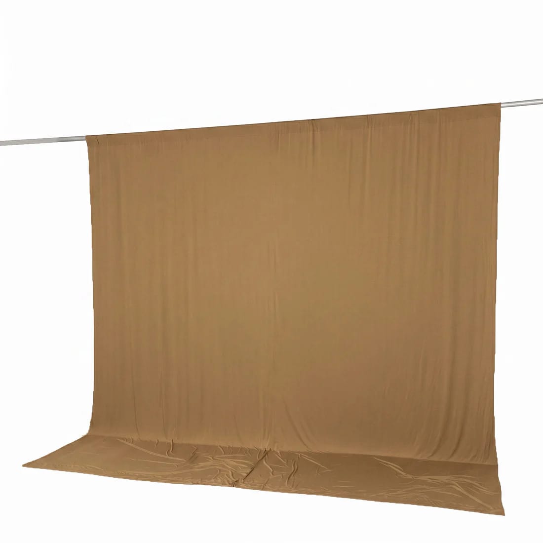 10 ft x 10 ft Spandex Backdrop Curtain with Rod Pocket