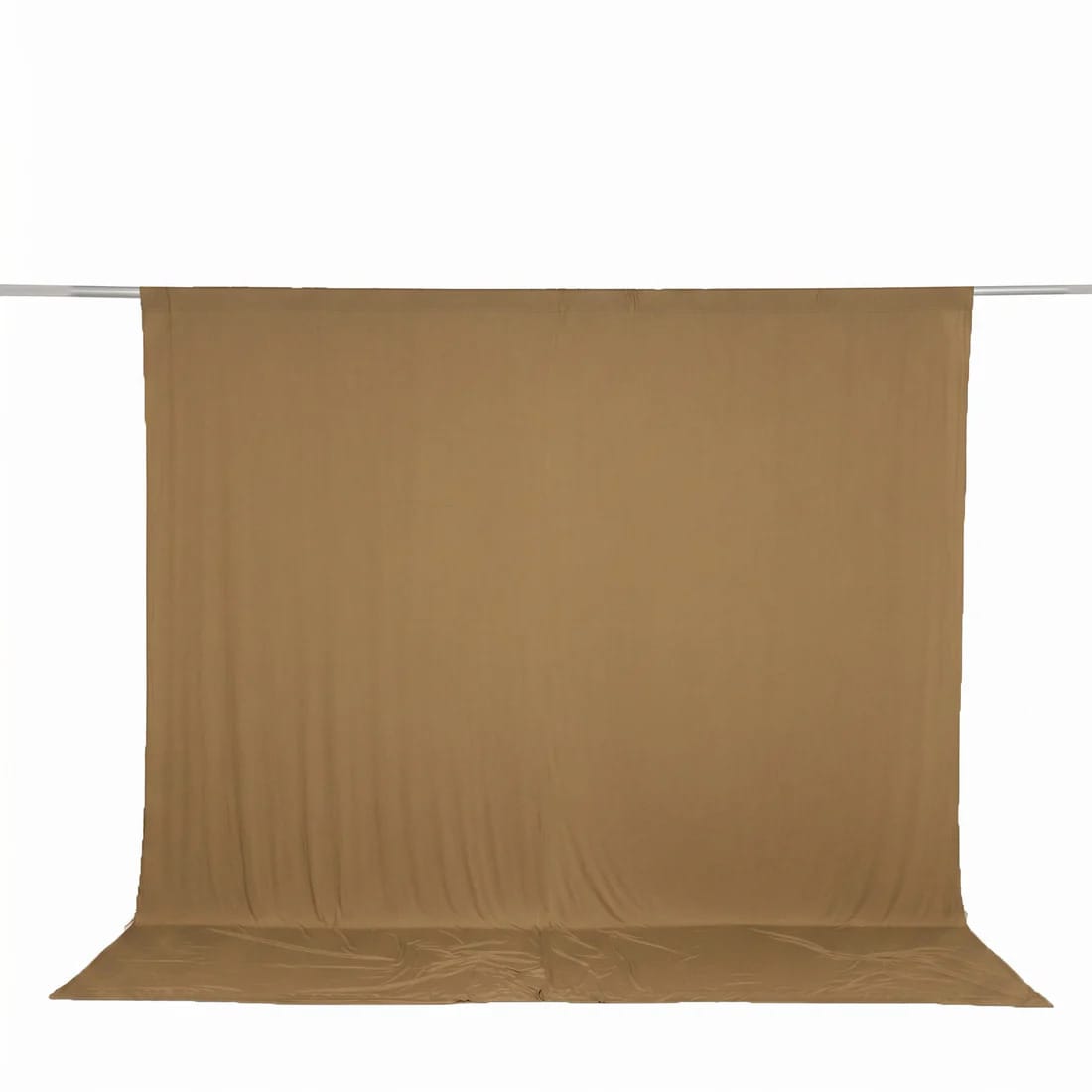 10 ft x 10 ft Spandex Backdrop Curtain with Rod Pocket