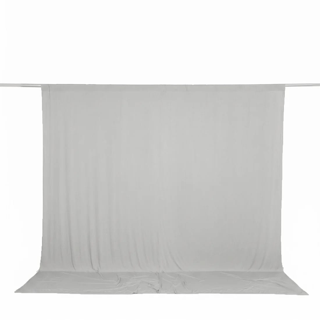 10 ft x 10 ft Spandex Backdrop Curtain with Rod Pocket