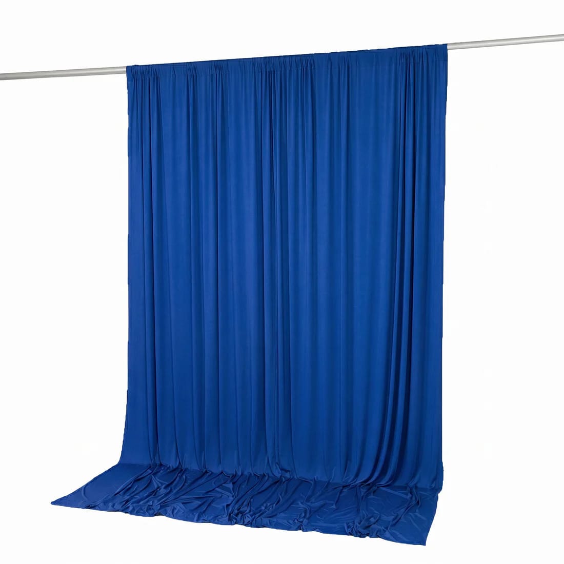 10 ft x 10 ft Spandex Backdrop Curtain with Rod Pocket
