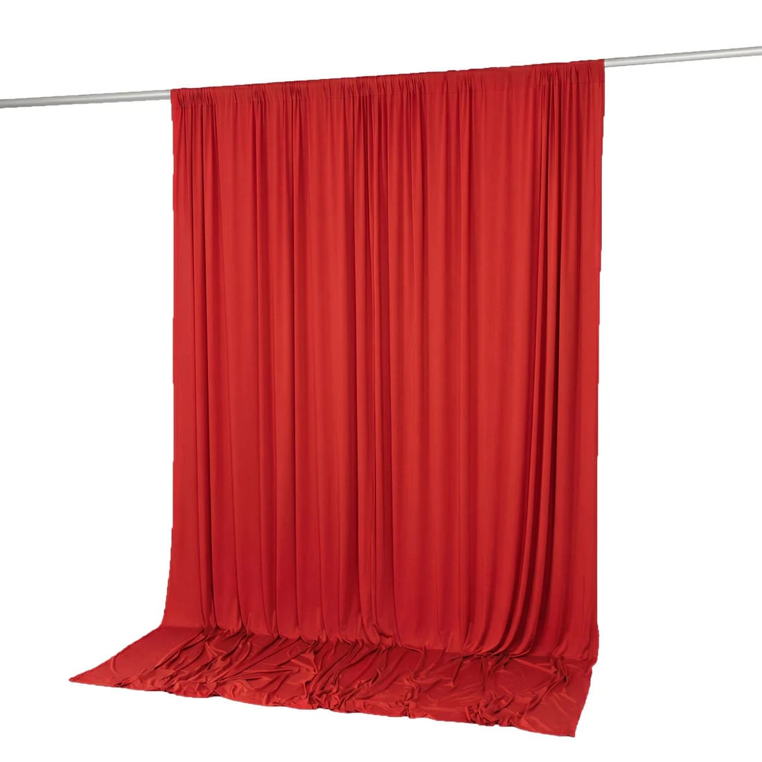 10 ft x 10 ft Spandex Backdrop Curtain with Rod Pocket