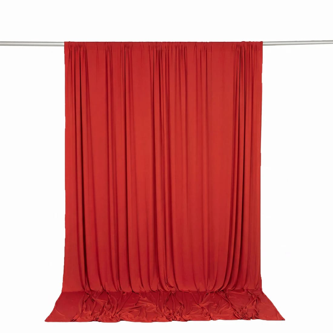 10 ft x 10 ft Spandex Backdrop Curtain with Rod Pocket