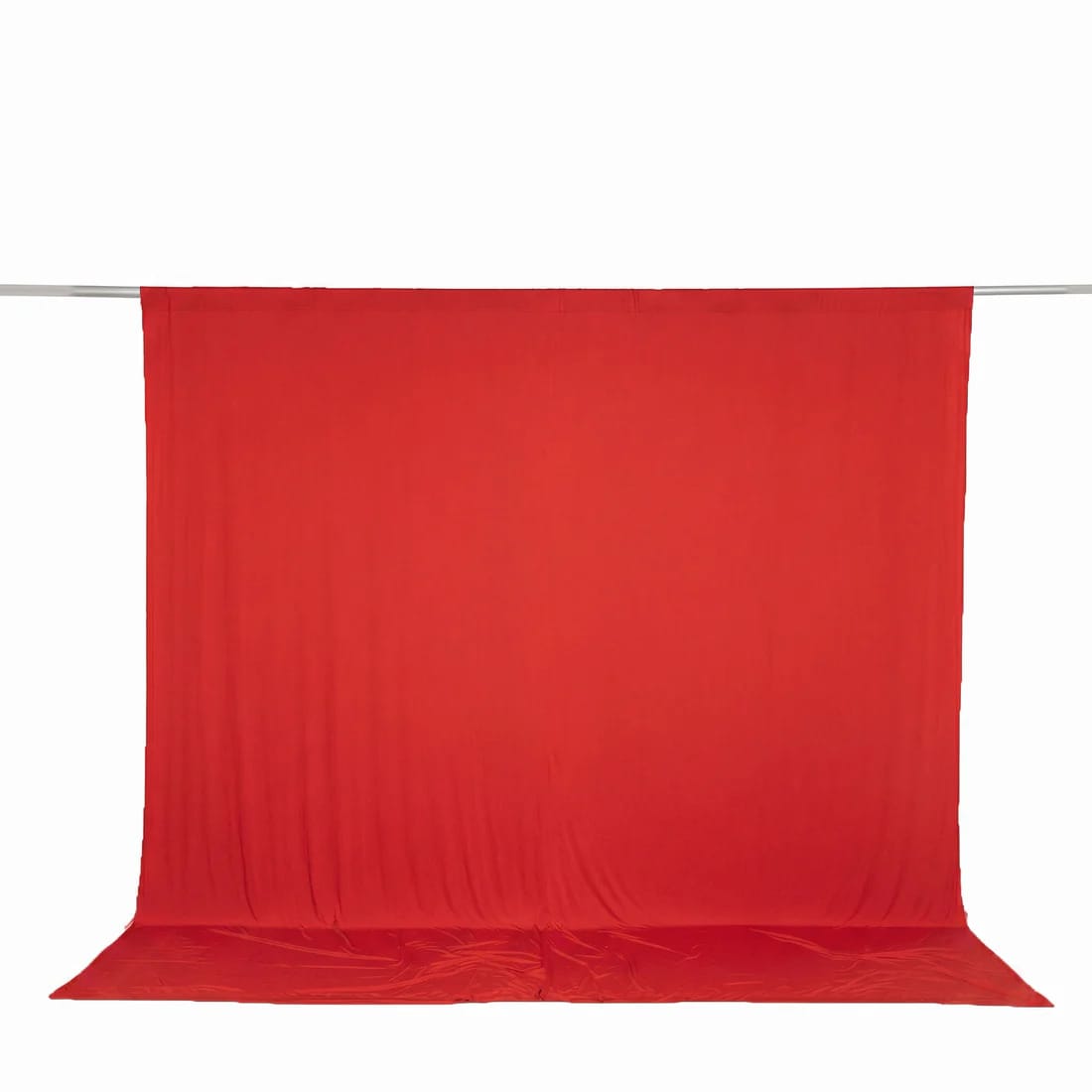 10 ft x 10 ft Spandex Backdrop Curtain with Rod Pocket