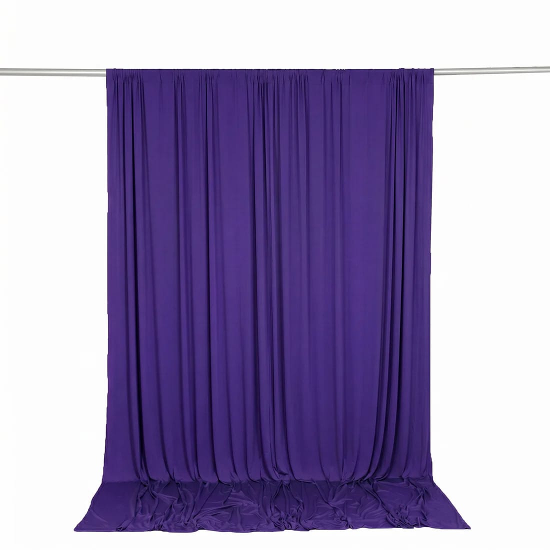 10 ft x 10 ft Spandex Backdrop Curtain with Rod Pocket