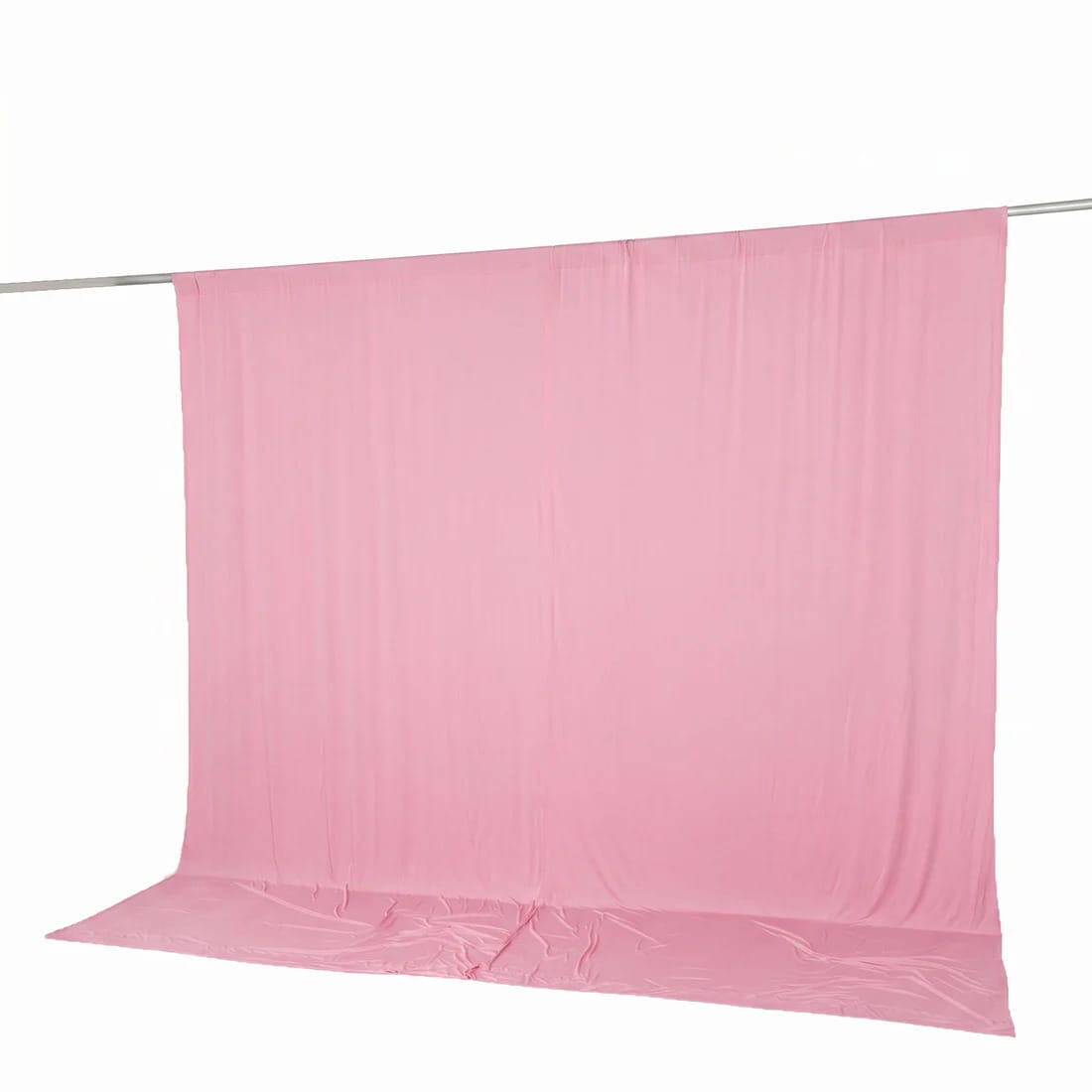 10 ft x 10 ft Spandex Backdrop Curtain with Rod Pocket