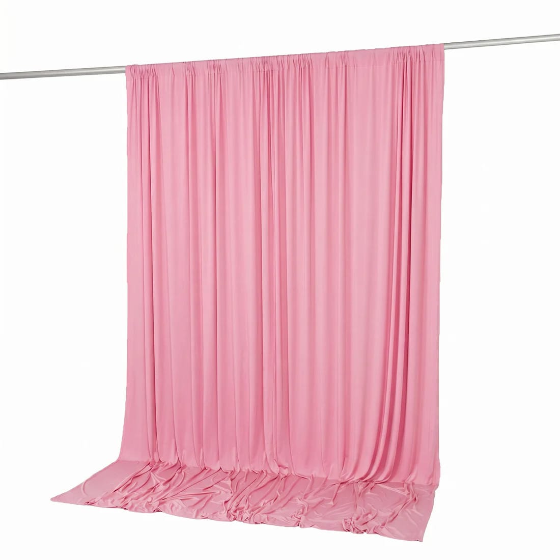 10 ft x 10 ft Spandex Backdrop Curtain with Rod Pocket