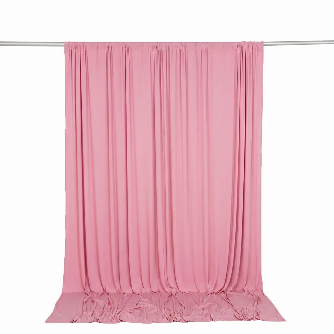 10 ft x 10 ft Spandex Backdrop Curtain with Rod Pocket