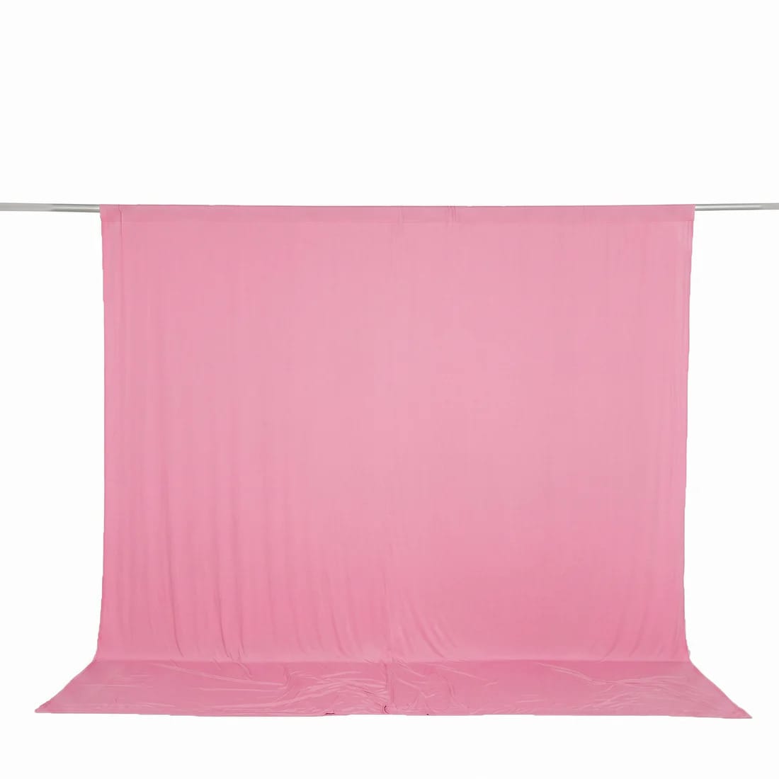 10 ft x 10 ft Spandex Backdrop Curtain with Rod Pocket