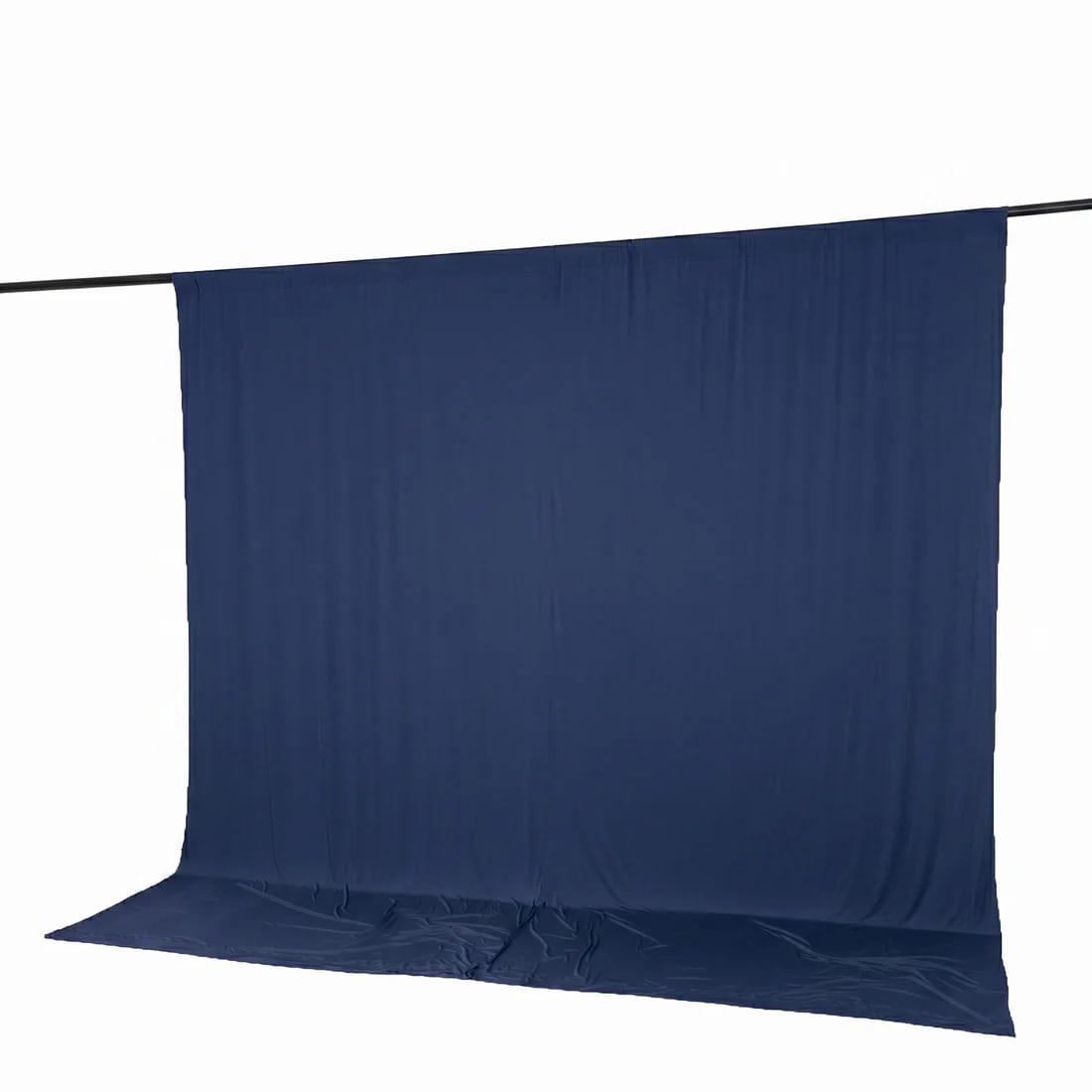 10 ft x 10 ft Spandex Backdrop Curtain with Rod Pocket
