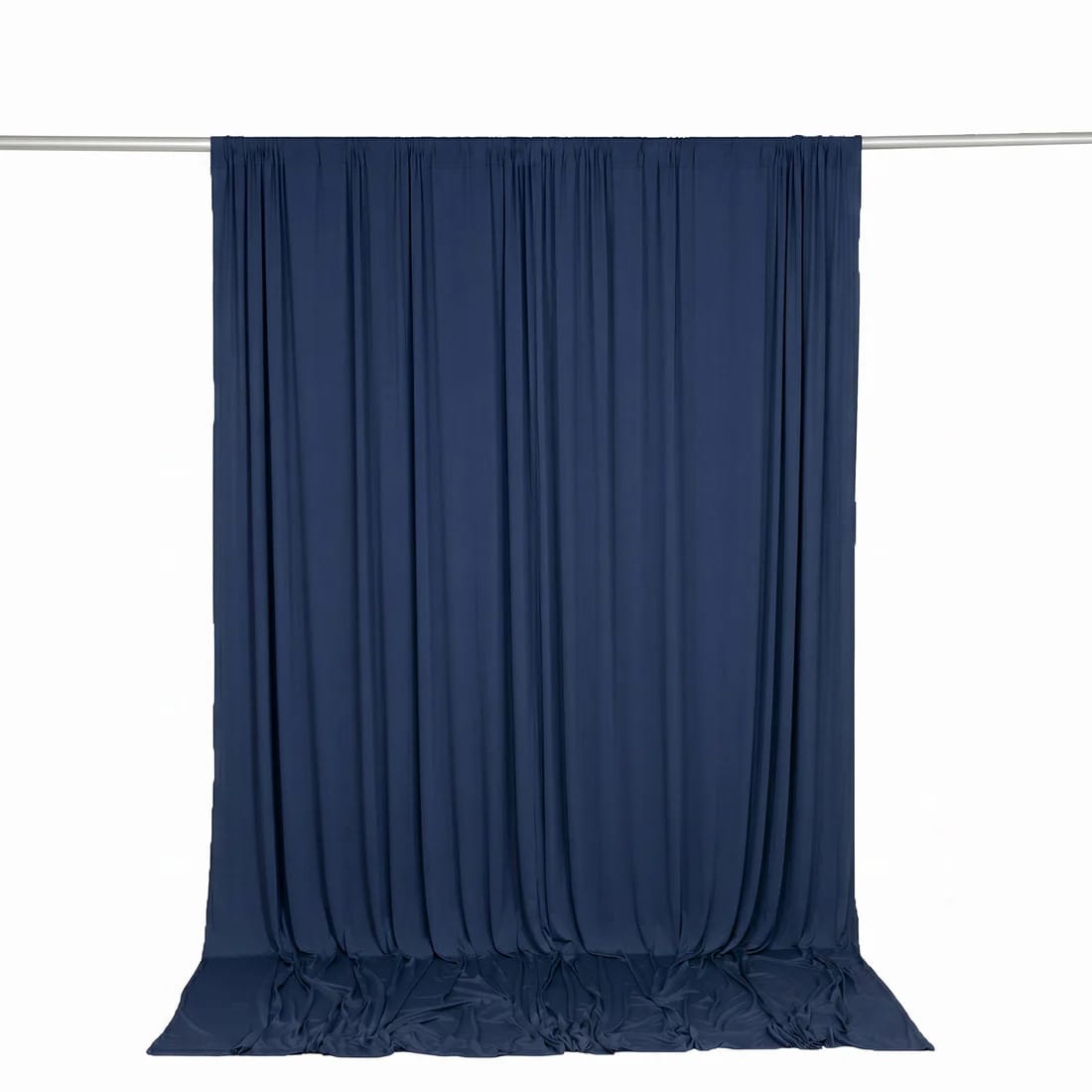 10 ft x 10 ft Spandex Backdrop Curtain with Rod Pocket