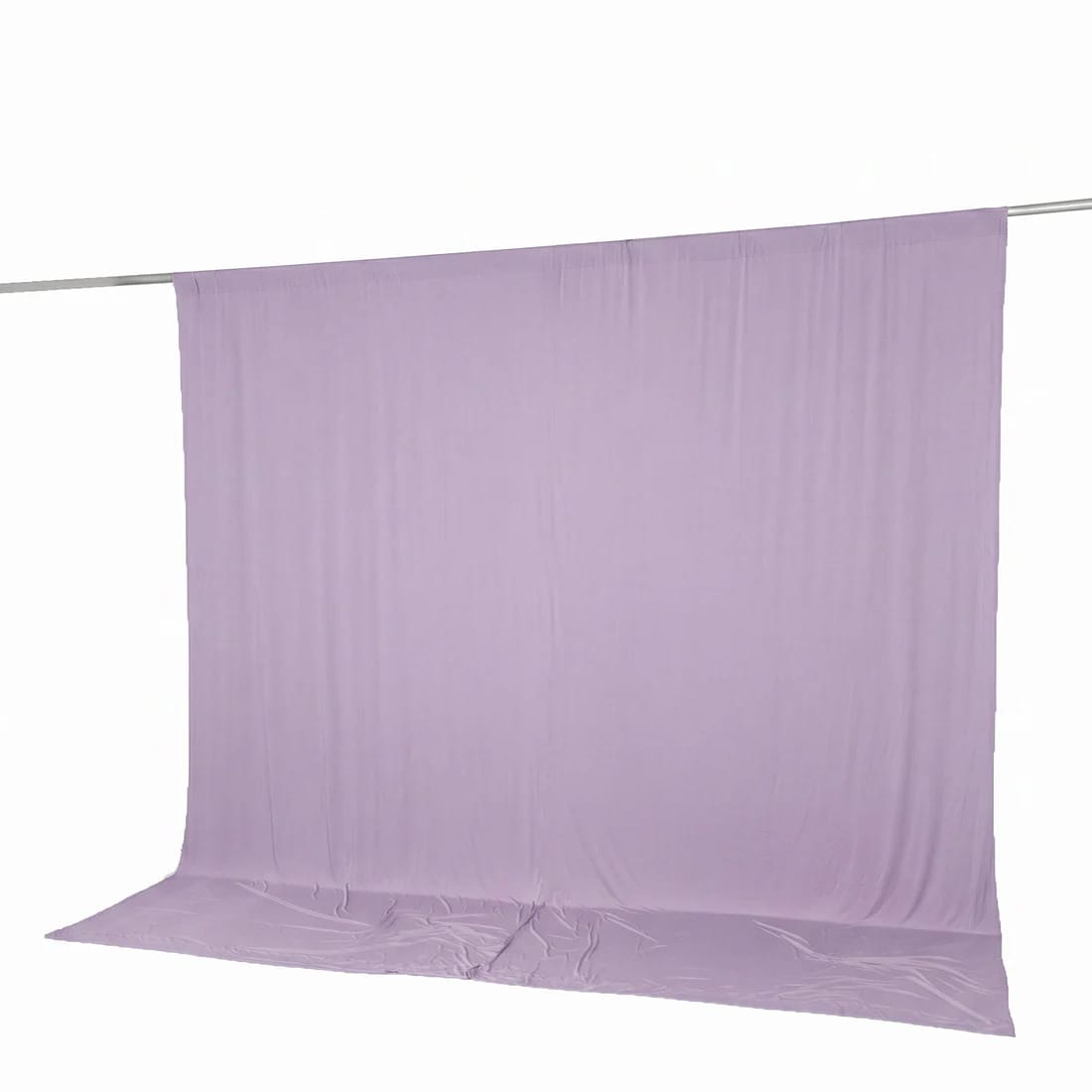 10 ft x 10 ft Spandex Backdrop Curtain with Rod Pocket
